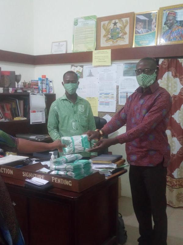 Ho West District Planning Officer Donates Face Masks To Kpesco